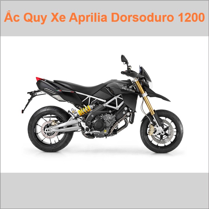 Ắc quy xe mô tô Aprilia Dorsoduro-1200 (2011 đến nay)