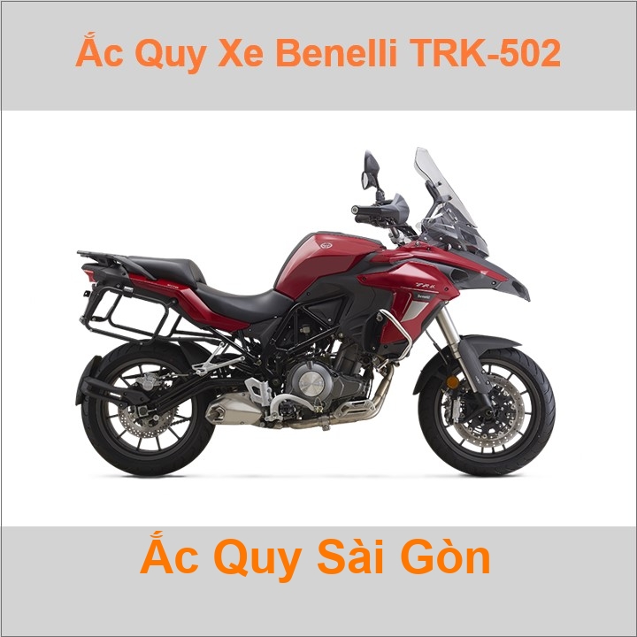 Ắc quy xe mô tô Benelli TRK 502 (2016 đến nay)