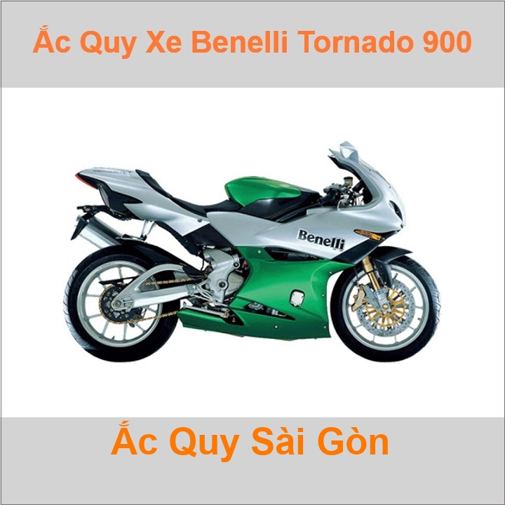 Ắc quy xe mô tô Benelli Tornado 900 Tre (2002 - 2014)