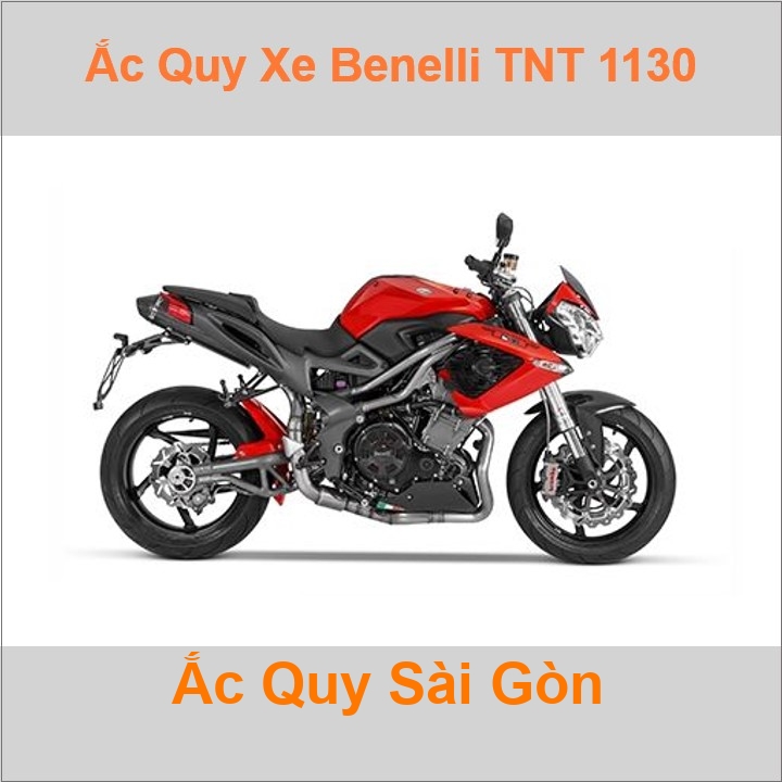 Ắc quy xe mô tô Benelli TNT-1130 (2004 - 2015)