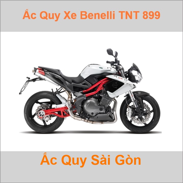 Ắc quy xe mô tô Benelli TNT 899 (2008 - 2012)