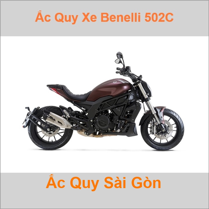 Ắc quy xe mô tô Benelli 502C (2019 đến nay)
