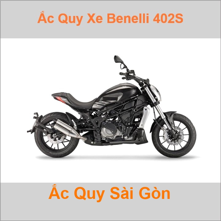 Ắc quy xe mô tô Benelli 402S (2018 đến nay)