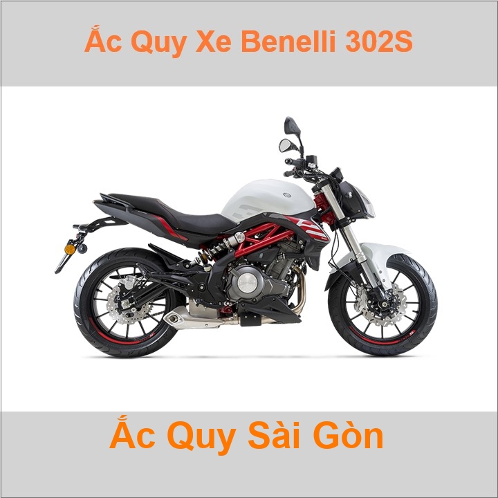 Ắc quy xe mô tô Benelli 302S (2019 đến nay)