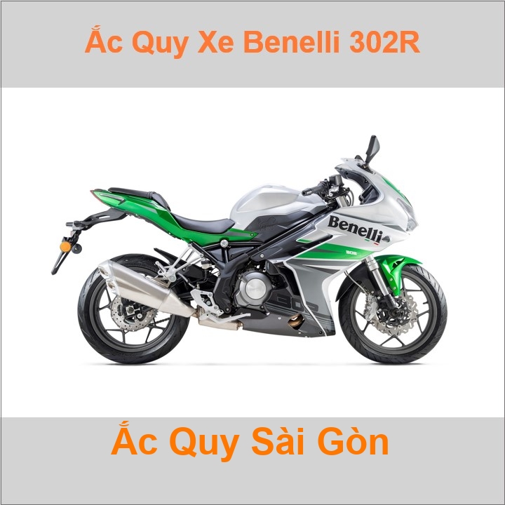 Ắc quy xe mô tô Benelli 302R (2018 đến nay)
