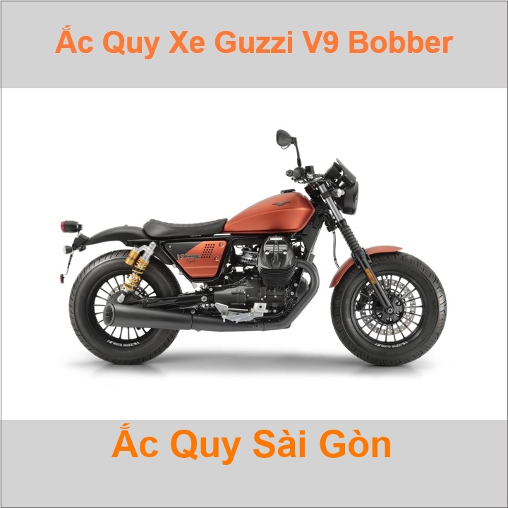 Ắc quy xe mô tô Guzzi V9 Bobber 850 (2015 đến nay)