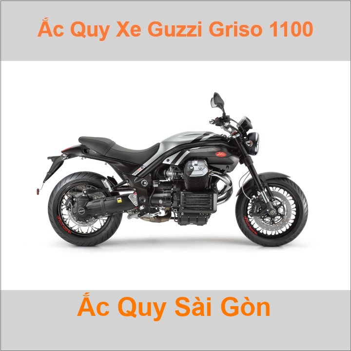 Ắc quy xe mô tô Guzzi Griso 1100 (2004 - 2019)