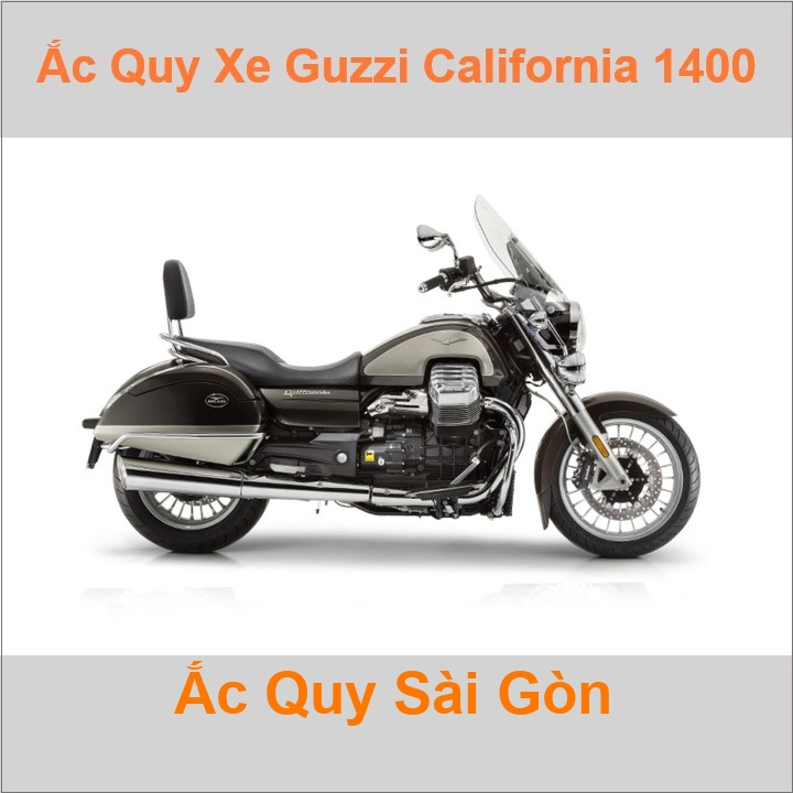 Ắc quy xe mô tô Guzzi California 1400 (2013 đến nay)