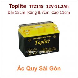 Ắc quy Yuasa Toplite 12V-11.2Ah TTZ14S (Cao cấp)