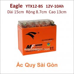 Ắc quy xe máy gel Eagle 12V-10Ah YTX12-BS