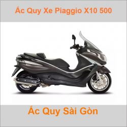 Ắc quy xe tay ga Piaggio X10 500 Execuctive ABS (2011- 2013)