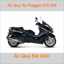 Ắc quy xe tay ga Piaggio X10 350 Execuctive ABS (2011- 2013)