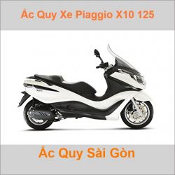 Ắc quy xe tay ga Piaggio X10 125 (2011- 2013)