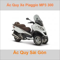 Ắc quy xe tay ga Piaggio MP3 300 (2006 đến nay)