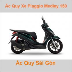 Ắc quy xe tay ga Piaggio Medley 125 / Medley 150 (2016 đến nay)