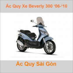 Ắc quy xe tay ga Piaggio Beverly 300ie (2006 - 2010)