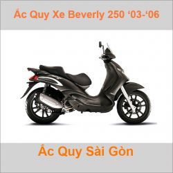 Ắc quy xe tay ga Piaggio Beverly 250 (2003 - 2006)