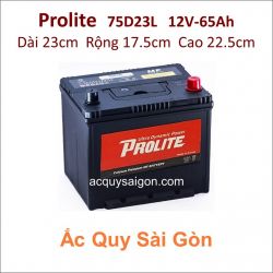 Ắc quy Prolite 12V 65Ah 75D23L