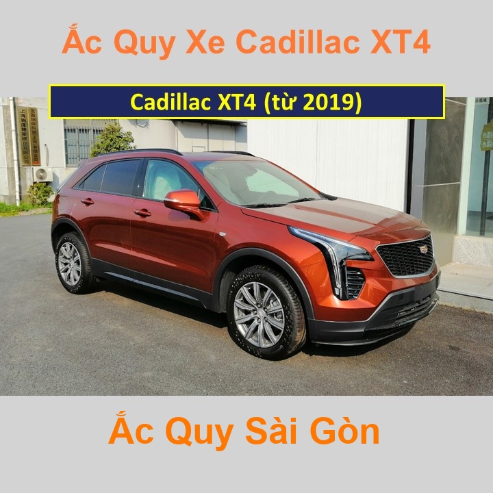 Bình ắc quy xe ô tô Cadillac XT4 (từ 2019)