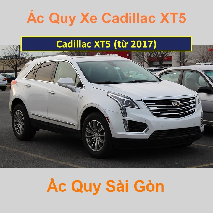 Bình ắc quy xe ô tô Cadillac XT5 (từ 2017)