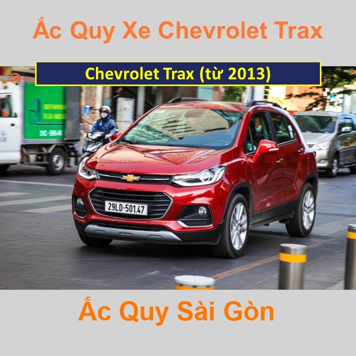 Bình ắc quy xe ô tô Chevrolet Trax (từ 2013)