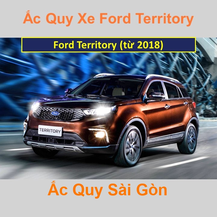 Bình ắc quy xe ô tô Ford Territory (từ 2018)