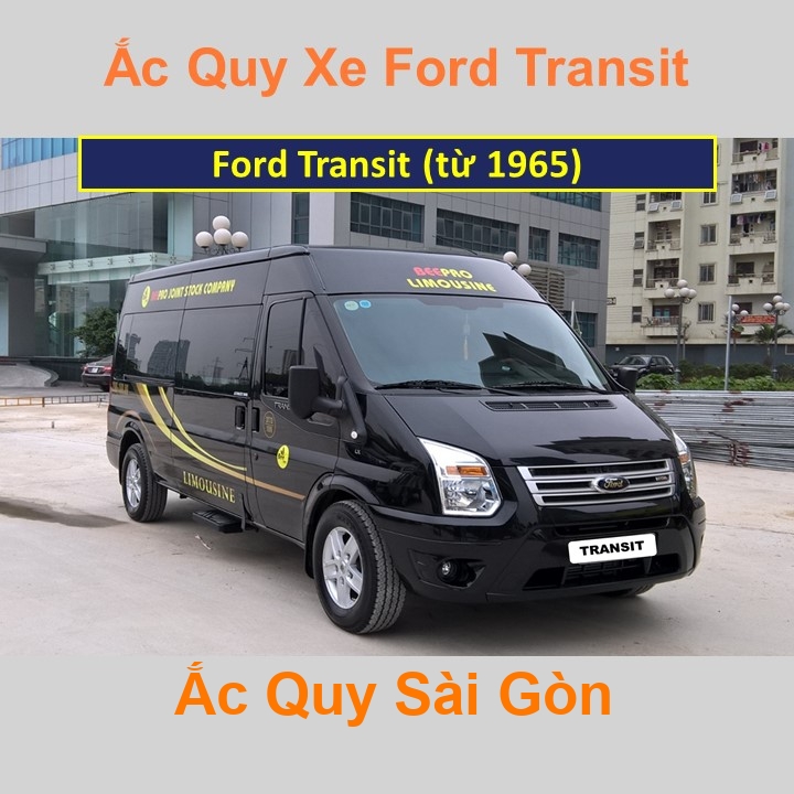 Bình ắc quy xe ô tô Ford Transit (từ 1965)