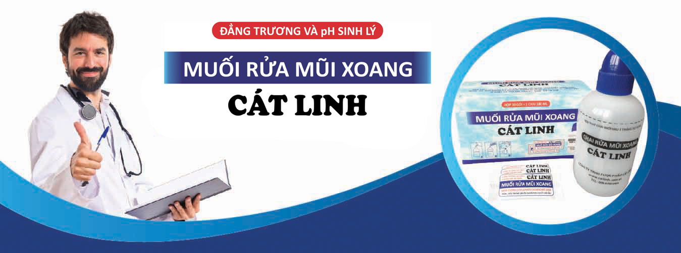 MUỐI RỬA MŨI XOANG CÁT LINH