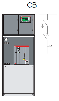 Ngăn máy cắt CB 24kV 20kA/1s (CB - 695)