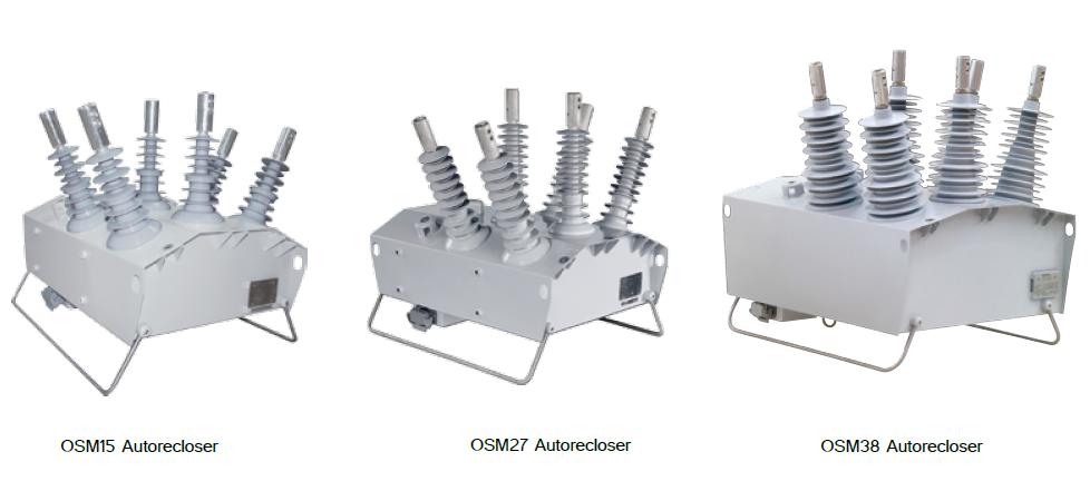 Máy cắt tự động đóng lặp lại (Recloser) 35kV 800A 12.5kA - OSM38 - Noja/ Úc