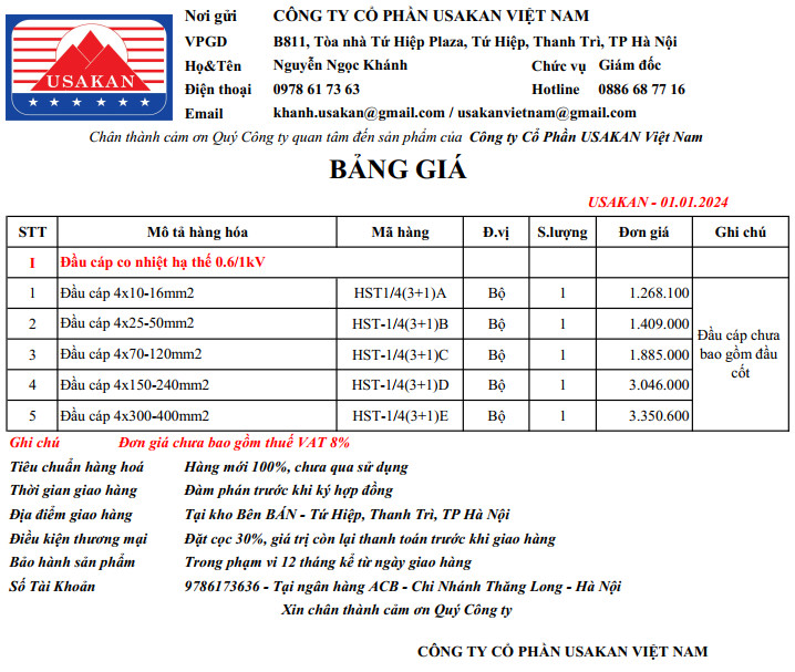 Dau cap co nhiet ha the - 01.2024