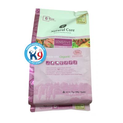 Thức ăn cho chó nhạy cảm Natural Core Salmon (vị cá hồi) 1kg