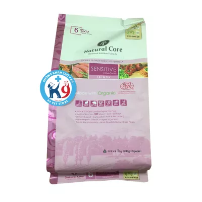 Thức ăn cho chó nhạy cảm Natural Core Salmon (vị cá hồi) 1kg