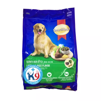 Thức ăn cho chó trưởng thành SmartHeart vị cừu 400gr