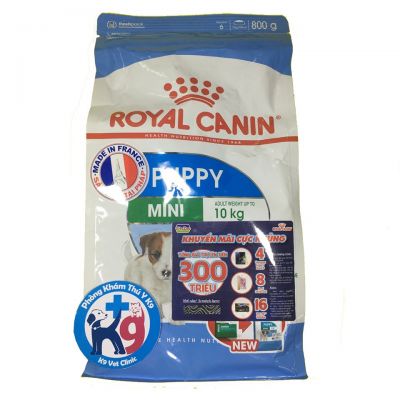 Royal canin mini puppy - Thức ăn cho chó con cỡ nhỏ 800gr