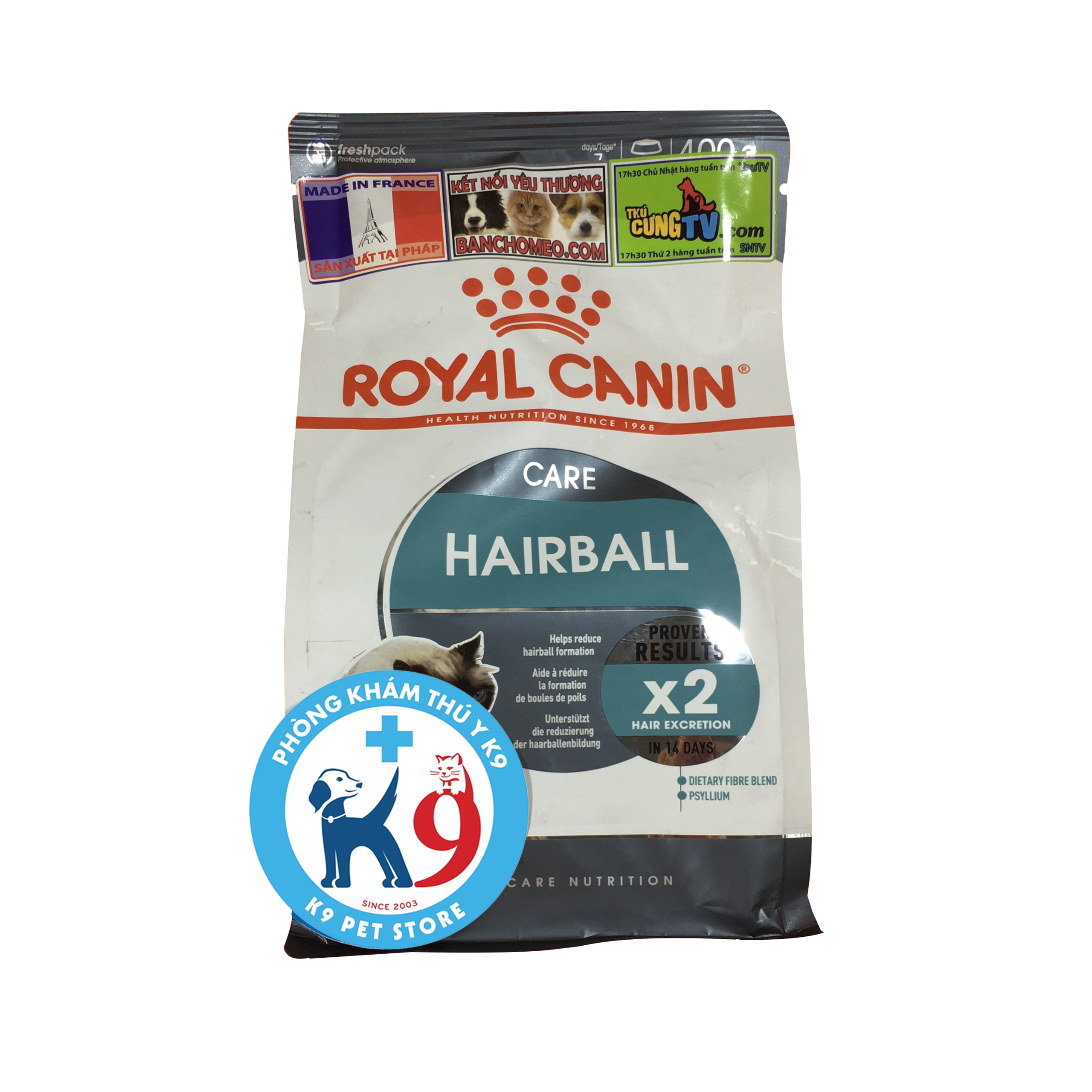 Royal canin hairball care Th c n cho meo tieu hoa long bui long 400gr