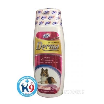 Sữa tắm Bio Derma trị ghẻ, nấm da cho chó, mèo 150ml