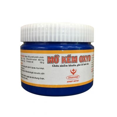 Mỡ bôi vết ghẻ chó mèo - Mỡ cho chó mèo - Hanvet Kẽm Oxyd