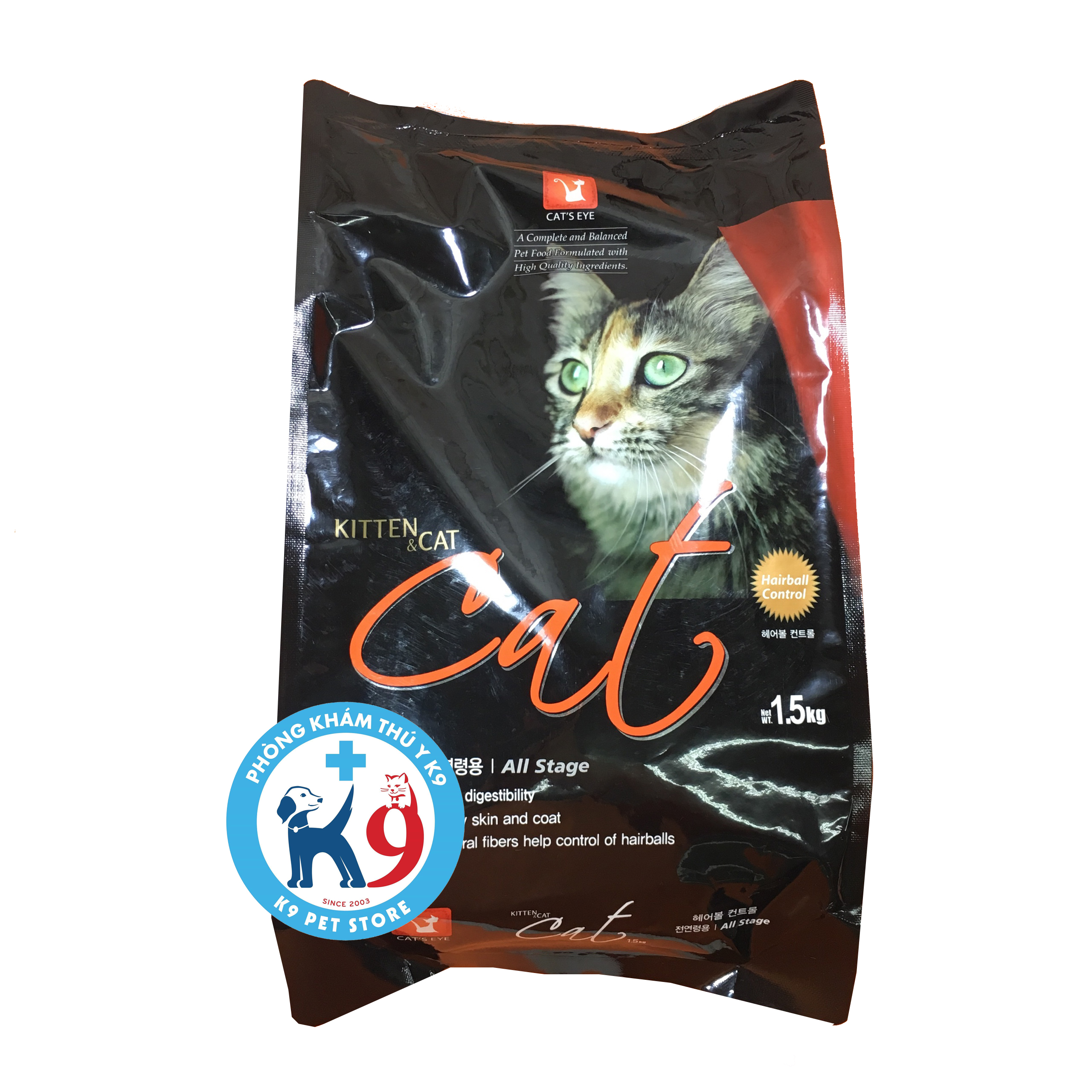 Thức ăn cho mèo hạt khô Cat Eye 1,5kg