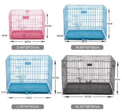 Chuồng sơn tĩnh điện cho chó mèo size 30*50 (nhiều màu)