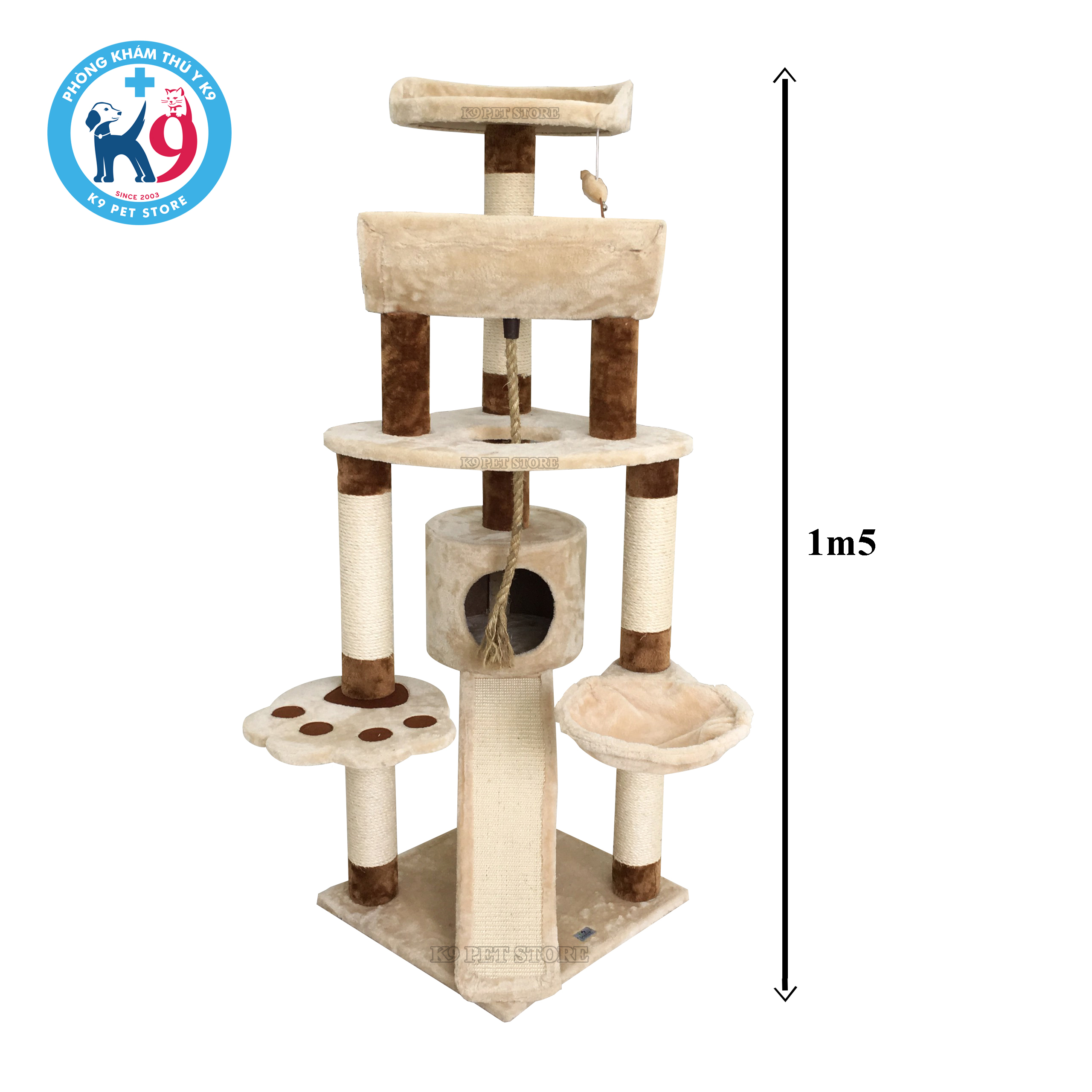 Nhà cây cho mèo, trụ cào mèo, cat tree