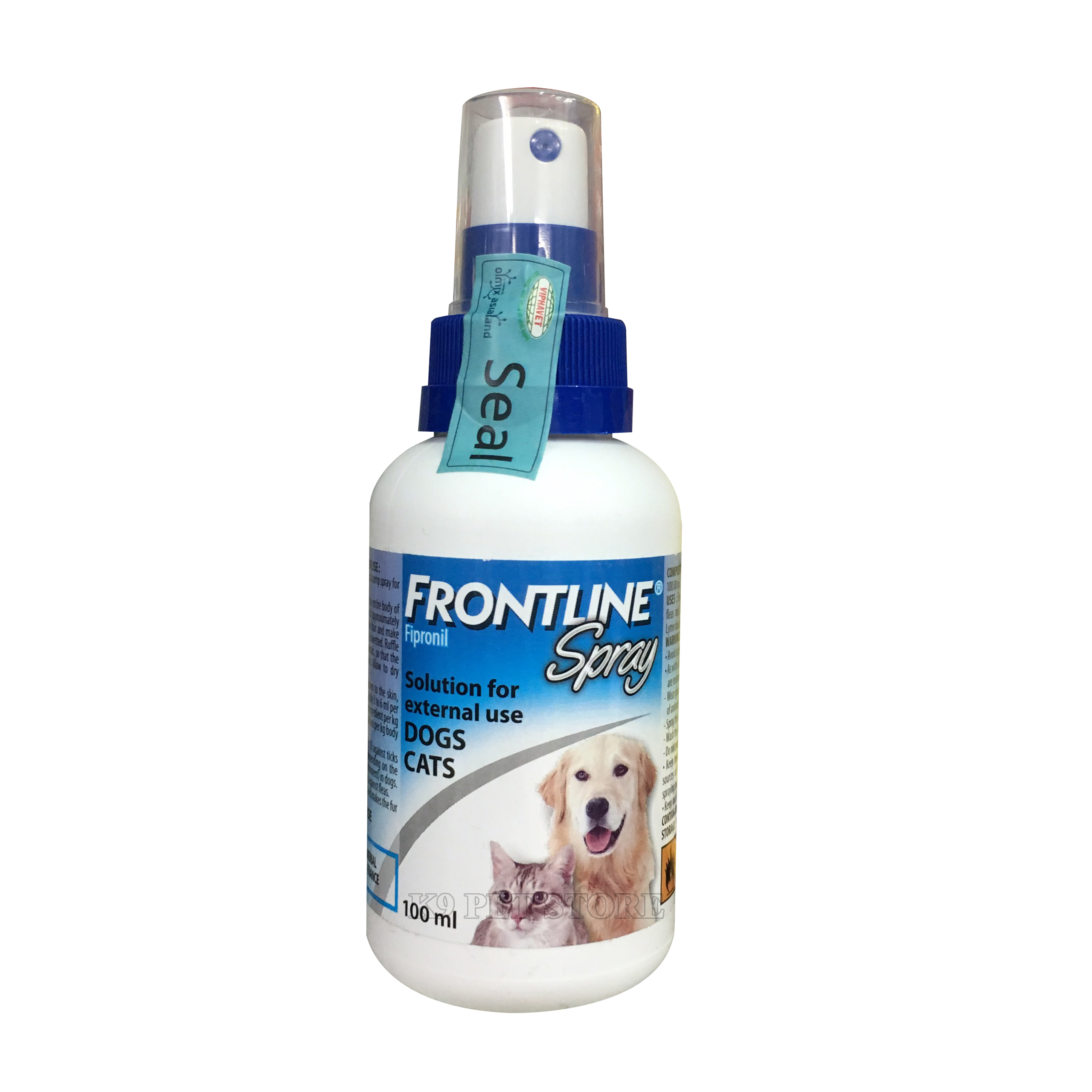 Thuốc xịt trị ve ghẻ, bọ chét cho chó, mèo - Frontline Spray 100ml