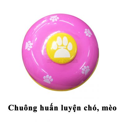 Chuông nhấn huấn luyện mèo
