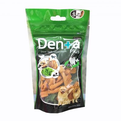 Xương hình bàn chải, xương gặm sạch răng cho chó - Denta Plus size S