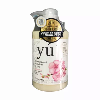 Sữa tắm Yu' hương hoa anh đào cho chó, mèo 400ml