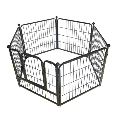 Chuồng quây ghép 6 tấm 81x77x6 sơn tĩnh điện dành cho chó