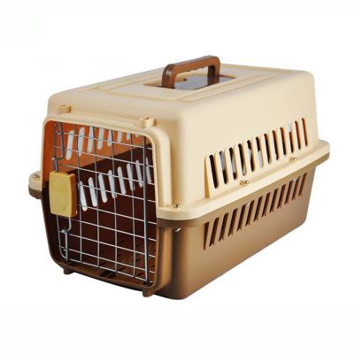 Lồng vận chuyển hàng không chó mèo size 1 50*34*32 (giao màu ngẫu nhiên)