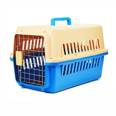 Lồng vận chuyển hàng không chó mèo size 2 60*38*36 (giao màu ngẫu nhiên)