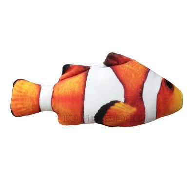 Cá nhồi bông catnip / bạc hà size nhỏ 22cm cho mèo