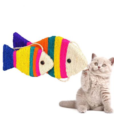 Cào móng cho mèo hình cá size nhỏ 24*13